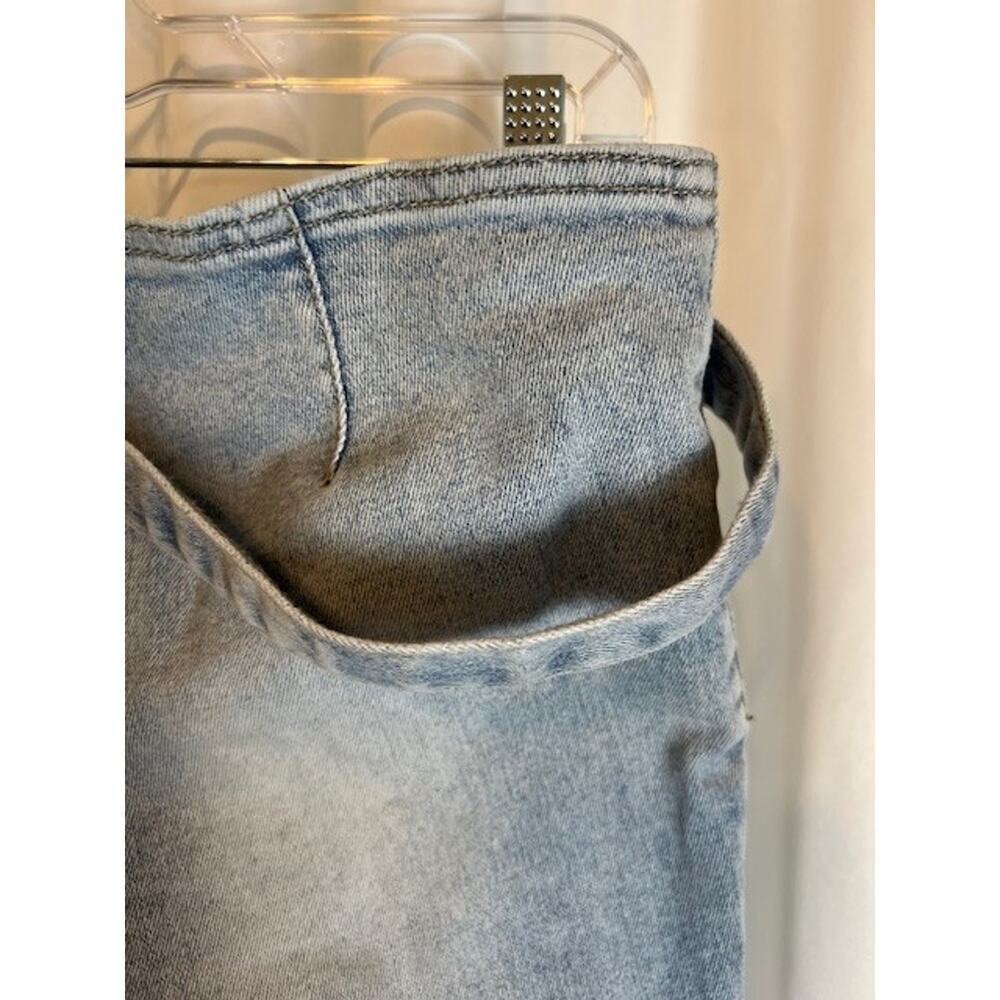 PTCL Ethikal Clothing Lightwash Jeans For Women Light Blue with Belt Size 26 - Picture 7 of 8
